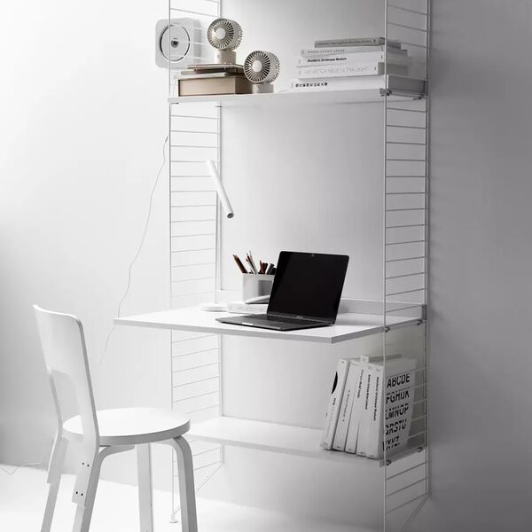 Work Desk, grå Work Desk, grå, String Furniture