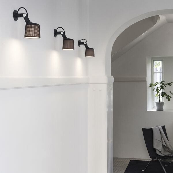 Vipp524 veggspot, sort, Vipp