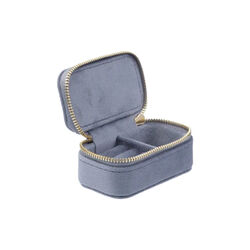Velvet Jewellery Box Micro, grisalle blue, DARK department