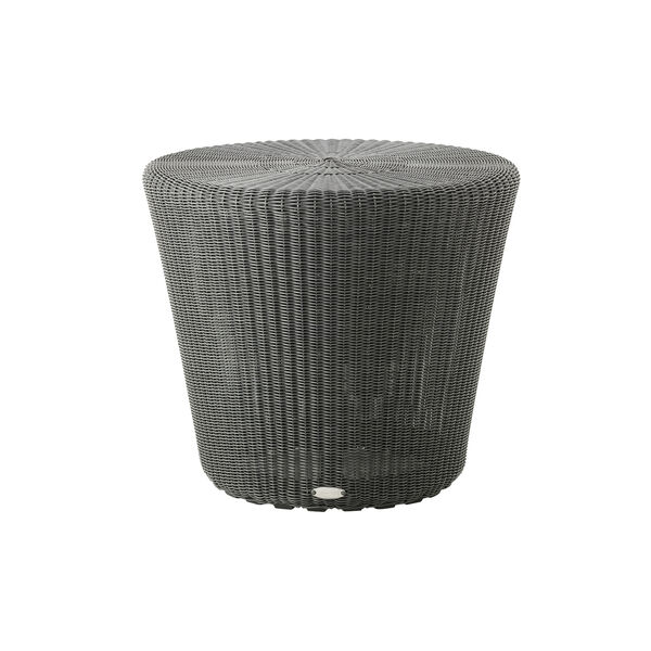 Kingston sidebord/skammel, graphite Kingston sidebord/skammel, graphite, Cane-line