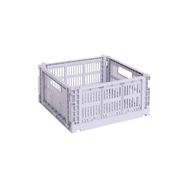 HAY Colour Crate Medium Square, lavender, HAY