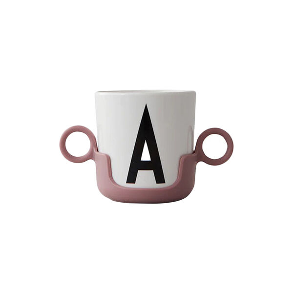 Kopholder til ecozen barnekopp, ask rosa, Design Letters