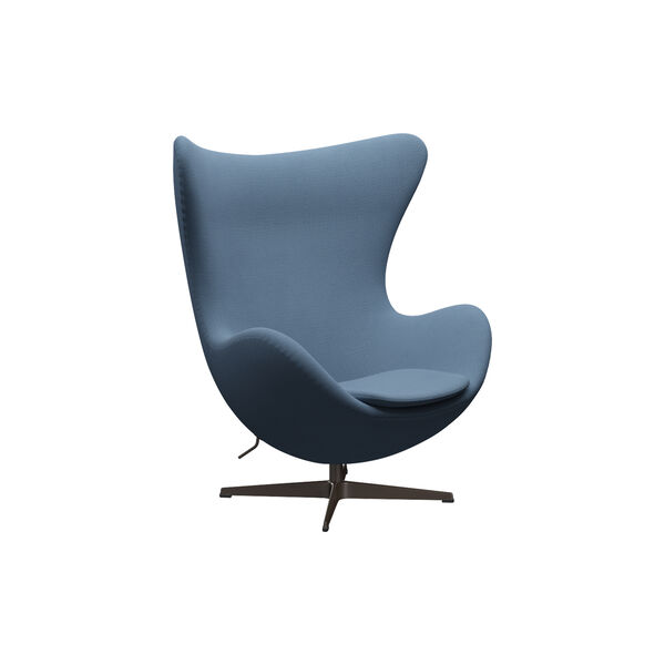 Egg&trade; 3316 loungestol, Christianshavn 1152 light blue/brown bronze, Fritz Hansen