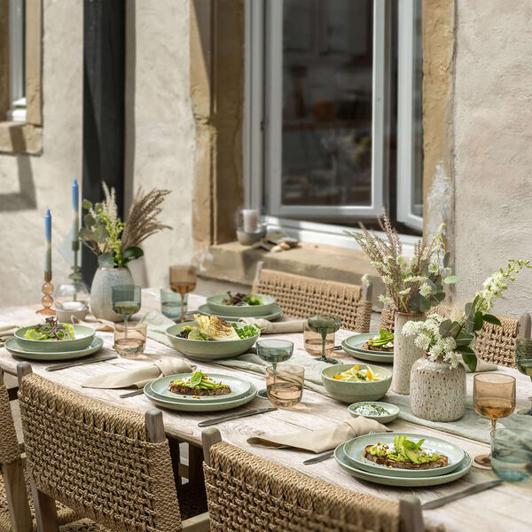 Perlemor pastaskål 22 cm, alga, Villeroy & Boch