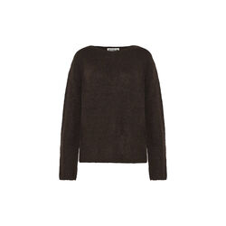 Calaha jumper, seal brown, Minimum