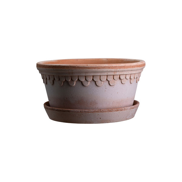 Københavner RAW Low Ø 25 cm potte, Rosa, Bergs Potter