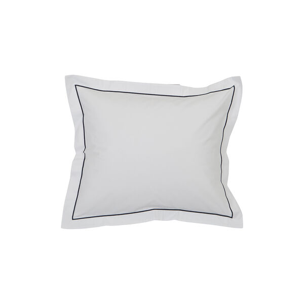 Hotel Percale putetrekk, hvit/blå, Lexington