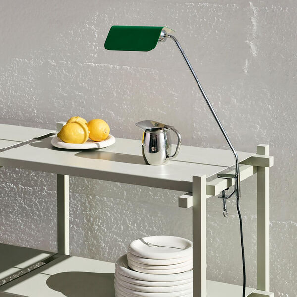 Apex Desk Lamp, emerald green, HAY