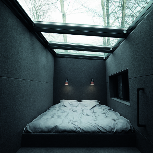 Vipp524 veggspot, sort, Vipp