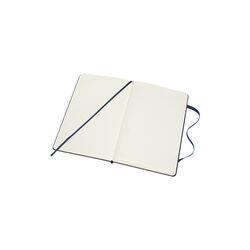 Classic Double Notebook linjert/blank, safirblå, Moleskine