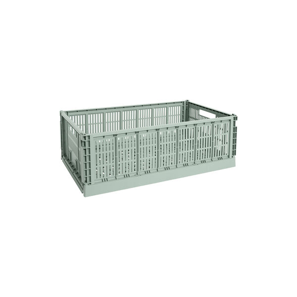HAY Colour Crate X-Large, sage green, HAY