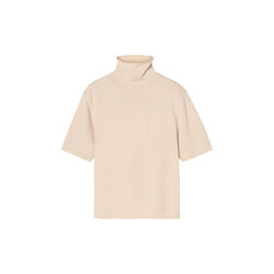 Margot t-shirt with turtleneck, buttermilk, FWSS