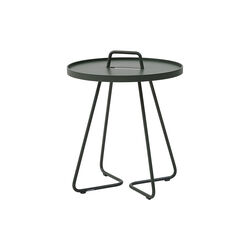 On-The-Move sidebord, dark green, Cane-line