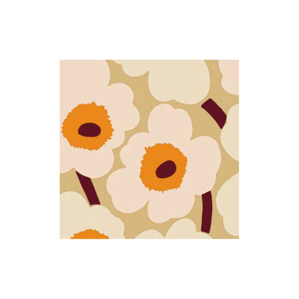 Marimekko Unikko, beige/orange, Vinding