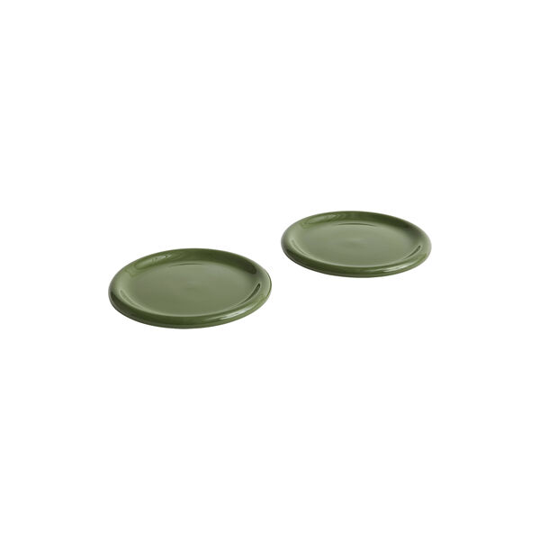 Barro tallerken &Oslash; 24 - 2 stk, green, HAY