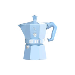 Espressokanne 6 kopper, pastellblå, Bialetti