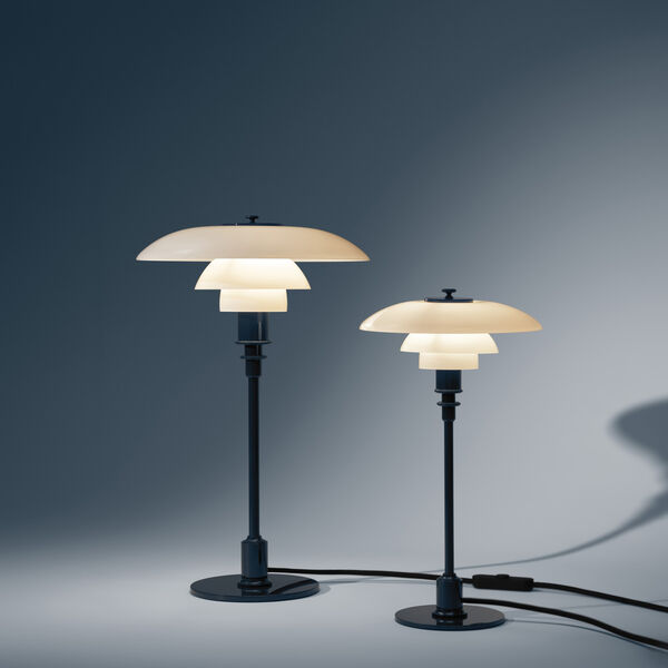 PH 3/2 Bordlampe, glossy deep blue, Louis Poulsen