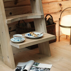 Blå Mega Riflet tallerken Ø 22 cm, Nr. 6, Royal Copenhagen