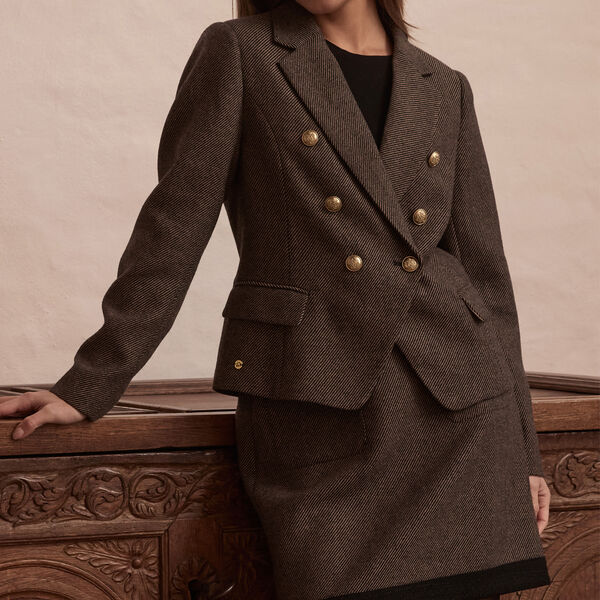 1509PBOCrombie blazer, black/beige, PBO
