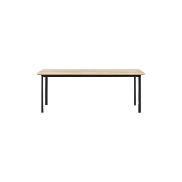Plan Table, light oljet eik/svart, Fredericia Furniture