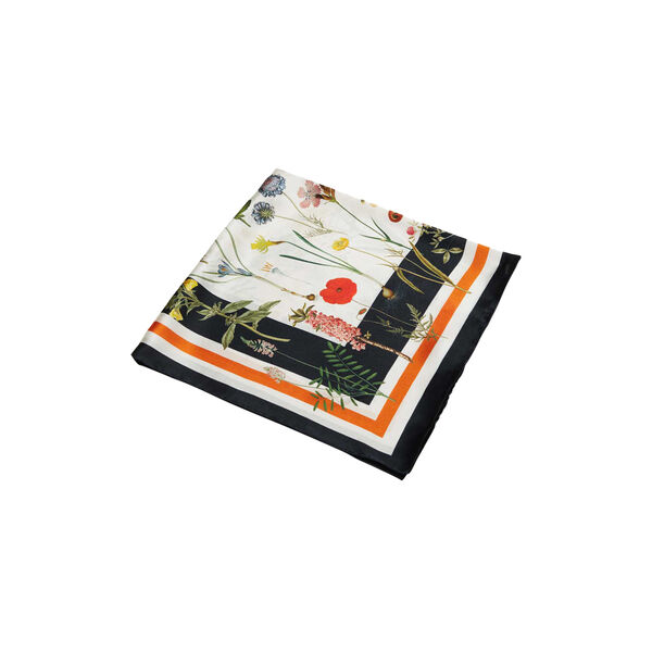 Flower Field skjerf, marineblå, Flora Danica Denmark