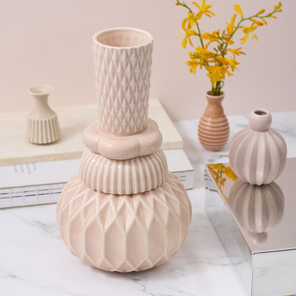 Samsurium Honkadonka vase, rose, Dottir Nordic Design