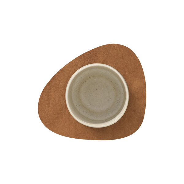 Nupo glass mat Curve, nature, LIND DNA