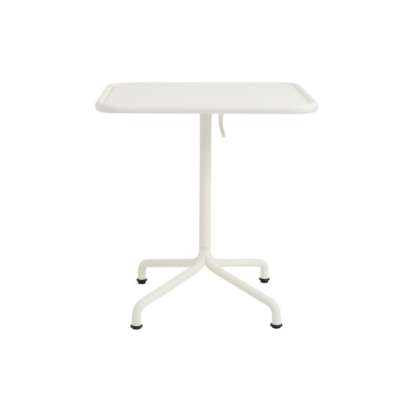 Deville Table Cream white powder coated aluminium frame, cream white, HAY