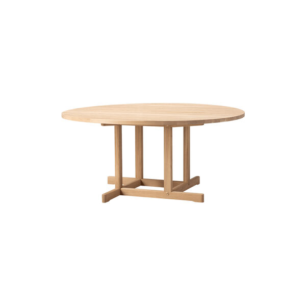 BM80 Mogensen Coffee Table &Oslash; 120 cm, lys oljet eik, Fredericia Furniture