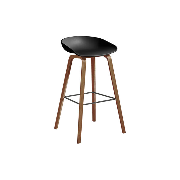 AAS 32 barstol høy, black AAS 32 barstol høy, black, HAY