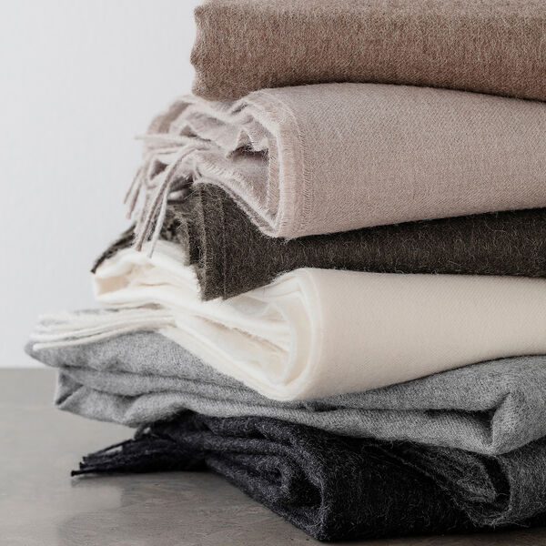 Luxury pledd, grey, ELVANG