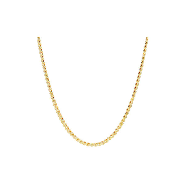 Curb Halskjede Large, Philippa Studios