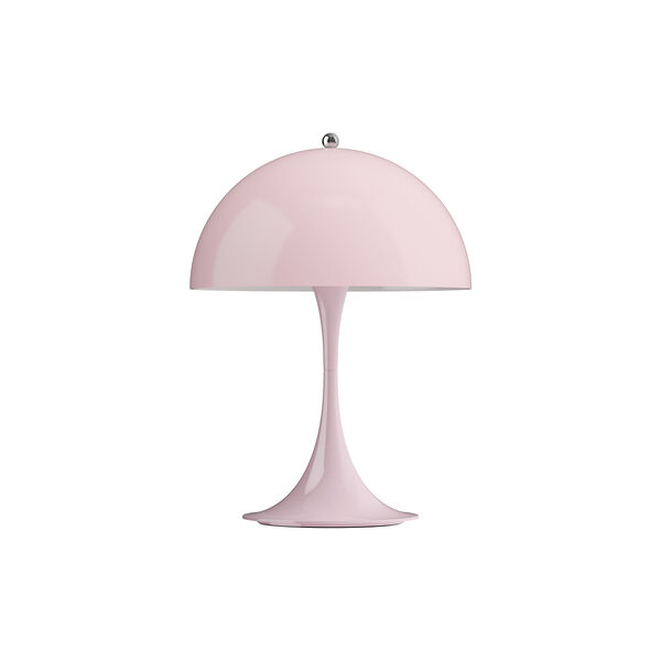 Panthella 250 Portable bordlampe, opal pale rose, Louis Poulsen