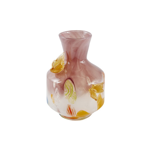 Sommerfugl vase, pink, Enzo de Gasperi