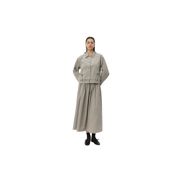 GEMSW SHORT JACKET, 3072 dusty green, Sofie Schnoor
