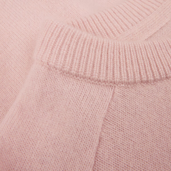 Iberia crew neck i strikk, light pink, Stenstr&ouml;ms