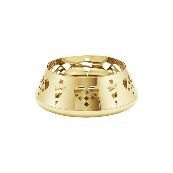 2025 Lysestake til kubbelys, gull, Georg Jensen