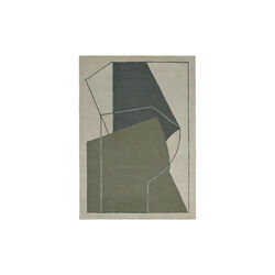 Furbo gulvteppe, moss, Linie Design