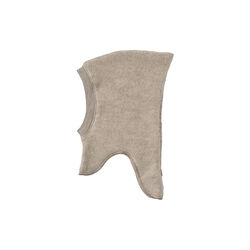 Wool Fleece Balaclava Eli, khaki melange, Wheat
