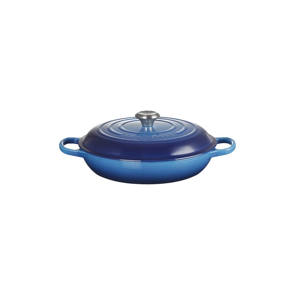 Signature st&oslash;pejern buffetgryte 30 cm, azure blue, Le Creuset