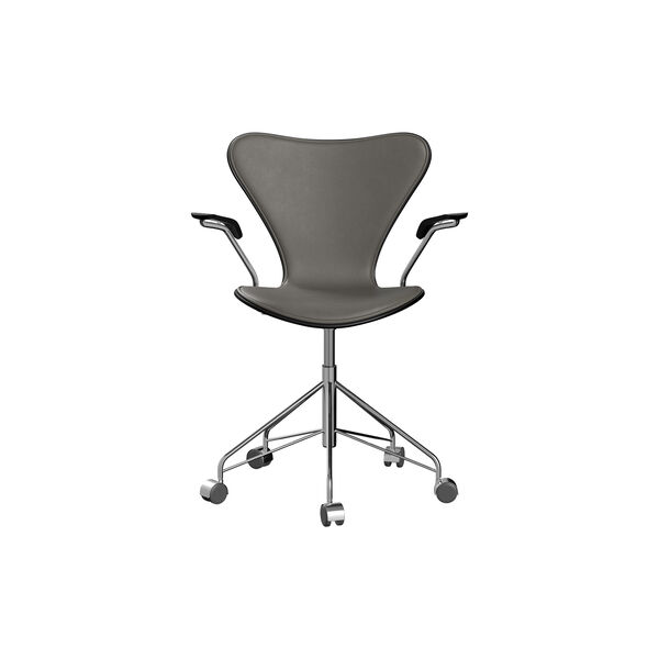 Series 7™ 3217 polstret kontorstol, Essential lava, Fritz Hansen