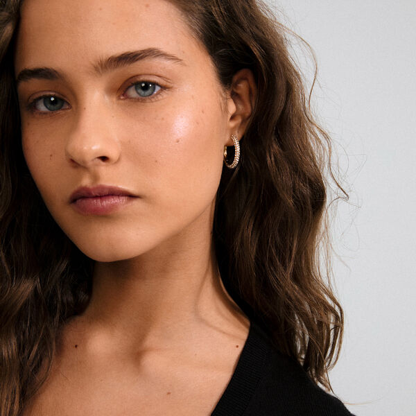 TATUM hoops Stor, gullbelagt, Pilgrim