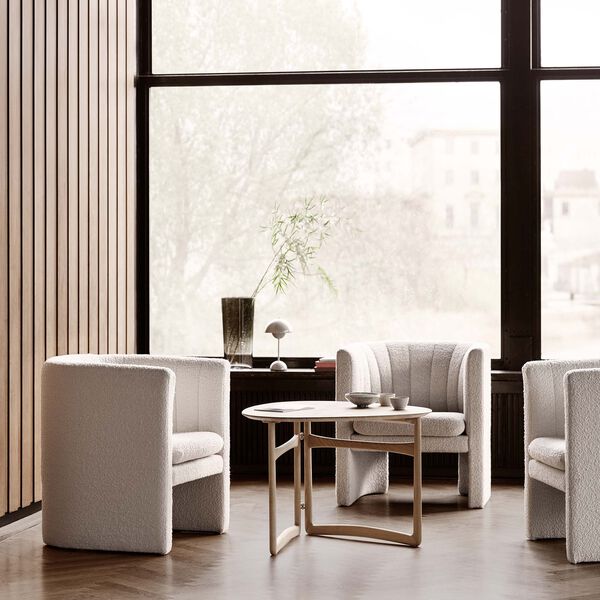 Drop Leaf HM5 sofabord, eik, &Tradition