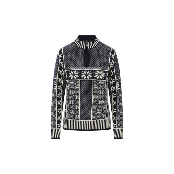 Vard&aring;sen Fem. Sweater, marine offwhite, Dale of Norway