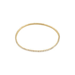 ARASH krystallarmbånd, gullbelagt, Pilgrim