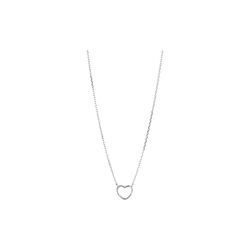 Organic Heart halskjede, silver, ENAMEL Copenhagen