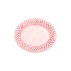Bubbles tallerken 20x16 cm, light pink