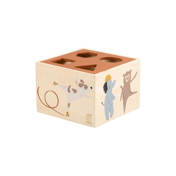 Toes/Builders Shape Sorter, Sebra