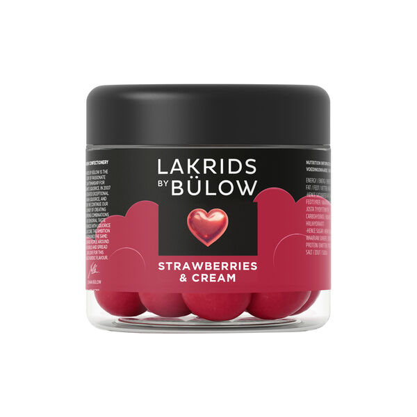 LOVE Strawberry & Cream Small, Lakrids by Bülow