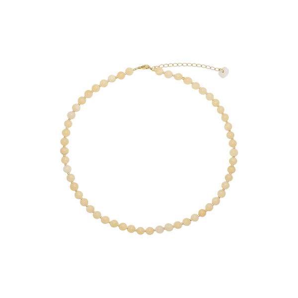 Hailey Yellow Jade halskjede, So&iuml;